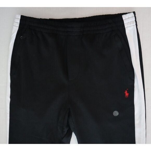 Polo Ralph Lauren Men's Sz Medium Black Soft Cotton Active Jogger Pants - Picture 11 of 16